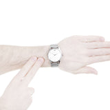 Emporio Armani Classic Silver Dial Silver Steel Strap Watch For Men - AR1867 Buy Now By Emporio Armani