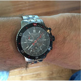 Tissot PRS 200 Chronograph Grey Dial Silver Steel Strap Watch For Men - T067.417.21.051.00 Buy Now By Tissot