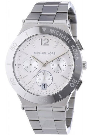 Michael Kors Wyatt White Dial Silver Steel Strap Watch For Women - MK5932 Buy Now By Michael Kors