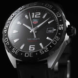 Tag Heuer Formula 1 Quartz Black Dial Black Rubber Strap Watch for Men - WAZ1110.FT8023 Buy Now By Tag Heuer