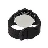 Fossil Nate Chronograph Black Dial Black Leather Strap Watch for Men - JR1354 Buy Now By Fossil