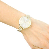 Marc Jacobs Sally Champagne Gold Dial Gold Steel Strap Watch for Women - MBM3363 Buy Now By Marc Jacobs