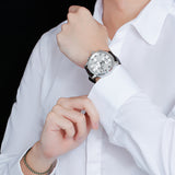 Tissot Chrono XL Silver Dial Brown Leather Strap Watch For Men - T116.617.16.037.00 Buy Now By Tissot