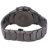 Emporio Armani Renato Chronograph Quartz Blue Dial Black Steel Strap Watch For Men - AR11215 Buy Now By Emporio Armani
