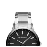 Emporio Armani Renato Quartz Black Dial Silver Steel Strap Watch For Men - AR11118 Buy Now By Emporio Armani