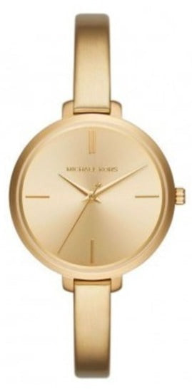 Michael Kors Jaryn Analog Quartz Gold Dial Gold Steel Strap Watch For Women - MK3546 Buy Now By Michael Kors