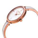 Michael Kors Jaryn Analog White Dial Two Tone Steel Strap Watch For Women - MK4342 Buy Now By Michael Kors