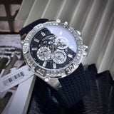 Guess Trophy Multifunction Black Dial Black Rubber Strap Watch for Men - GW0333G1 Buy Now By Guess