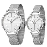 Calvin Klein Even White Dial Silver Mesh Bracelet Watch for Women - K7B23126 Buy Now By Calvin Klein