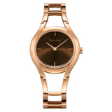 Calvin Klein Class Brown Dial Rose Gold Steel Strap Watch for Women - K6R2362K Buy Now By Calvin Klein