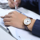 Mido Baroncelli III Automatic Silver Dial Brown Leather Strap Watch For Women - M7600.2.21.8 Buy Now By Mido