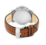 Fossil Grant Chronograph Blue Dial Brown Leather Strap Watch for Men - FS5210 Buy Now By Fossil