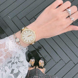 Michael Kors Slim Runway Crystals Gold Dial Gold Steel Strap Watch for Women - MK3632 Buy Now By Michael Kors