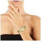 Guess Soho Champagne Dial Stainless Steel Mesh Bracelet Watch For Women - W0638L2 Buy Now By Guess