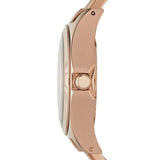 Marc Jacobs Henry Rose Gold Dial Rose Gold Steel Strap Watch for Women - MBM3212 Buy Now By Marc Jacobs