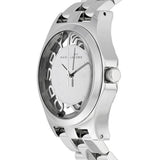 Marc Jacobs Henry White Dial Silver Steel Strap Watch for Women - MBM3291 Buy Now By Marc Jacobs