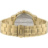 Guess Dazzler Diamonds Silver Dial Gold Steel Strap Watch for Women - W0335L2 Buy Now By Guess