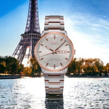 Mido Commander II Chronometer Automatic Silver Dial Two Tone Steel Strap Watch For Men - M021.431.22.031.00 Buy Now By Mido