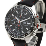 Tag Heuer Formula 1 Mario Kart Chronograph Black Dial Black Leather Strap Watch for Men - CAZ201E.FC6517 Buy Now By Tag Heuer