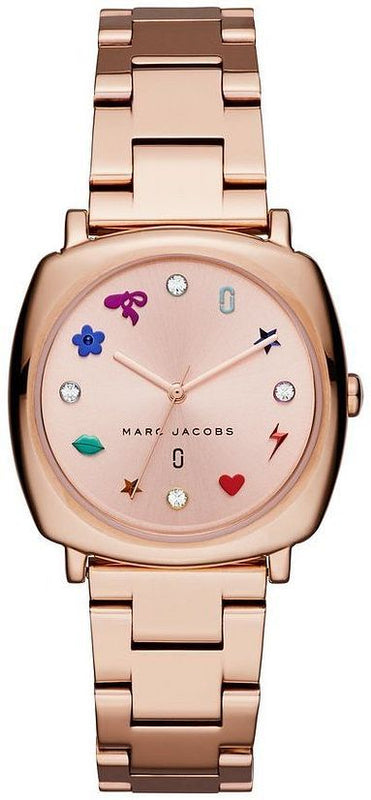 Marc Jacobs Mandy Rose Gold Dial Rose Gold Steel Strap Watch for Women - MJ3550 Buy Now By Marc Jacobs