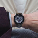 Guess Headliner Quartz Black Dial Grey Steel Strap Watch For Men - GW0572G5 Buy Now By Guess