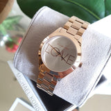 Michael Kors Slim Runway White Dial Rose Gold Steel Strap Watch For Women - MK3804 Buy Now By Michael Kors