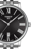 Tissot Carson Premium Black Dial Silver Steel Strap Watch For Men - T122.410.11.053.00 Buy Now By Tissot