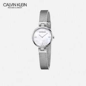 Calvin Klein Authentic Mother of Pearl Dial Silver Mesh Bracelet Watch for Women - K8G2312E Buy Now By Calvin Klein