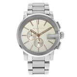 Gucci G Chrono Chronograph Silver Dial Silver Steel Strap Watch For Men - YA101201 Buy Now By Gucci
