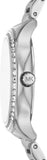 Michael Kors Sage Three-Hand White Dial Silver Steel Strap Watch for Women - MK4807 Buy Now By Michael Kors