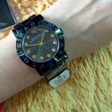 Marc Jacobs Amy Black Dial Black Steel Strap Watch for Women - MBM8595 Buy Now By Marc Jacobs