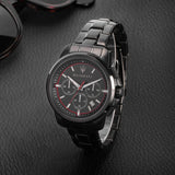 Maserati Successo 44mm Black Dial Black Steel Strap Watch For Men - R8873621014 Buy Now By Maserati