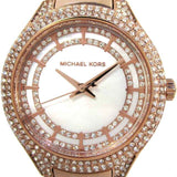 Michael Kors Sylvia Mother Of Pearl Dial Rose Gold Steel Strap Watch for Women - MK4656 Buy Now By Michael Kors