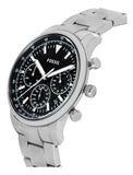 Fossil Goodwin Chronograph Black Dial Silver Steel Strap Watch for Men - FS5412 Buy Now By Fossil