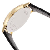 Movado TC Silver Dial Black Leather Strap Watch For Men - 606695 Buy Now By Movado