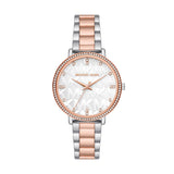 Michael Kors Pyper Quartz White Dial Two Tone Steel Strap Watch For Women - MK4667 Buy Now By Michael Kors