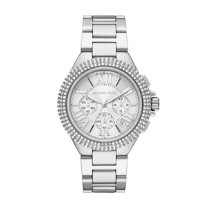 Michael Kors Camille Crystals Quartz Silver Dial Silver Steel Strap Watch for Women - MK6993 Buy Now By Michael Kors