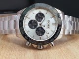 Hugo Boss Ikon White Dial Silver Steel Strap Watch for Men - 1512964 Buy Now By Hugo Boss