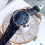 Tissot Couturier Lady Blue Dial Blue Leather Strap Watch for Women - T035.210.16.041.00 Buy Now By Tissot