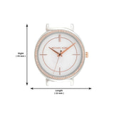 Michael Kors Cinthia Mother of Pearl Dial Two Tone Steel Strap Watch For Women - MK3831 Buy Now By Michael Kors