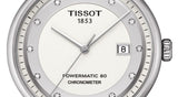 Tissot T Classic Luxury Powermatic 80 White Dial Silver Steel Strap Watch For Men - T086.408.11.016.00 Buy Now By Tissot