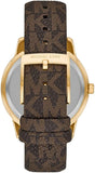 Michael Kors Tibby Multifunction Gold Dial Brown Leather Strap Watch For Women - MK6966 Buy Now By Michael Kors