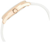 Guess G Twist White & Gold Dial White Silicone Strap Watch For Women - W0911L5 Buy Now By Guess