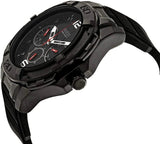 Guess Genesis Quartz Black Dial Black Silicone Strap Watch For Men - W1254G2 Buy Now By Guess