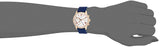 Guess Solar White Rose Gold Dial Blue Rubber Strap Watch For Women - W1135L3 Buy Now By Guess
