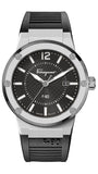 Salvatore Ferragamo F-80 Black Dial Black Rubber Strap Watch For Men - SFHY01322 Buy Now By Salvatore Ferragamo
