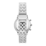 Fossil Neutra Chronograph Silver Dial Silver Steel Strap Watch for Women - ES5217 Buy Now By Fossil