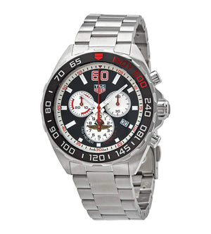Tag Heuer Formula 1 Indy 500 Special Edition Black Dial Silver Steel Strap Watch for Men - CAZ101V.BA0842 Buy Now By Tag Heuer