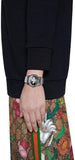 Gucci G Timeless Quartz Black Dial Silver Steel Strap Watch For Women - YA1264136 Buy Now By Gucci
