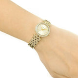 Michael Kors Darci Gold Dial with Diamonds Gold Steel Strap Watch for Women - MK3295 Buy Now By Michael Kors
